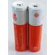 2x Batteries 18650 lithium / 3,7V  rechargeables