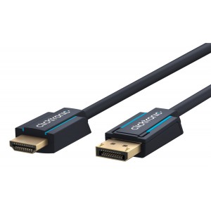 Câble adaptateur DisplayPort vers HDMI actif 2 m