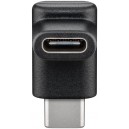Adaptateur USB-C™ vers USB-C™ 90°, noir