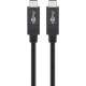Câble USB-C™, USB 3.2 Gen 2x2, USB-PD, 5A, 1 m, Noir