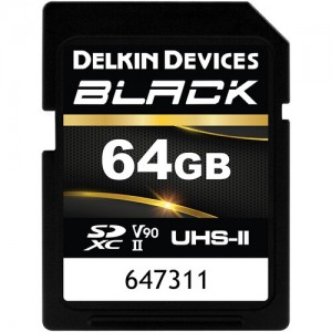 DELKIN SD 128GB BLACK UHS-II V90
