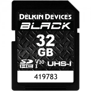 DELKIN SD 256Gb BLACK UHS-I V30