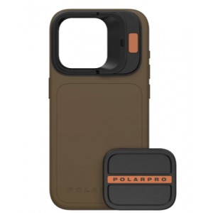 POLAR PRO Etui iPhone 15 Pro Marron